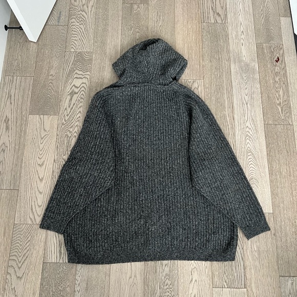 Zara Hooded Knit Sweater - Picture 3 of 4